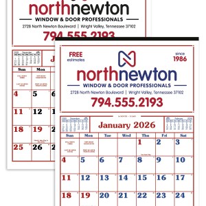 Skinner & Kennedy® Commercial 12-Sheet Calendar 2 Skinner & Kennedy® Commercial 12-Sheet Calendar 2