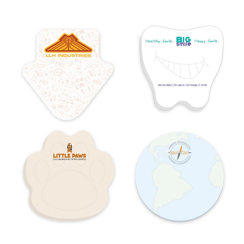 Souvenir® Sticky Note™ 3" x 3" Die Cut Pad, 25 sheet 2 Souvenir® Sticky Note™ 3" x 3" Die Cut Pad, 25 sheet 2