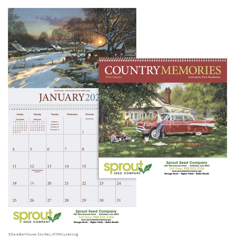 Triumph® Calendars Country Memories Calendar 2 Triumph® Calendars Country Memories Calendar 2