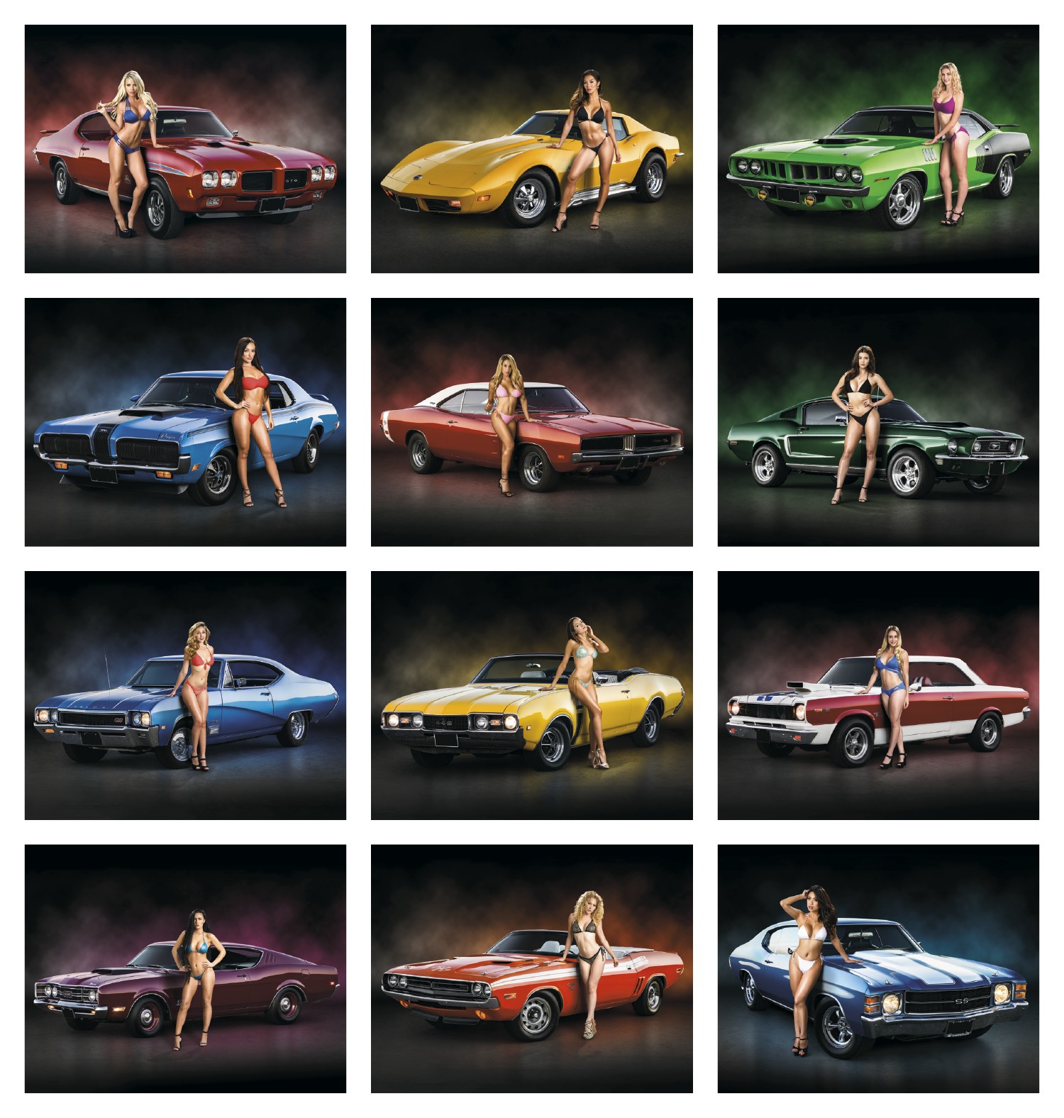 Triumph® Calendars American Muscle Calendar 2