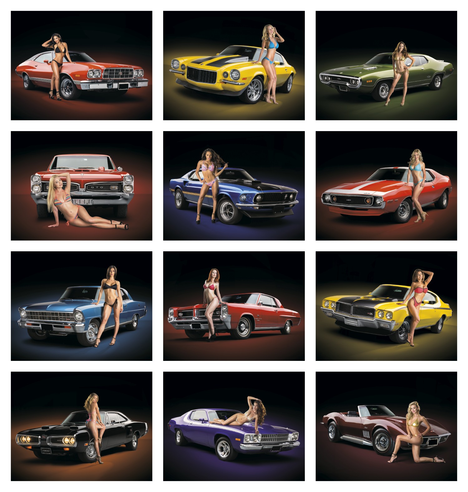 Triumph® Calendars American Muscle Calendar 2