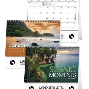 Triumph® Calendars Scenic Moments Large Desk Calendar 2 Triumph® Calendars Scenic Moments Large Desk Calendar 2