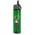 Garyline® Slim Fit RPET Bottle with Ring-Straw Lid - 24 oz. - RP24A_translucent_green_bottle_graywithblackspout_lid_full.png Garyline® Slim Fit RPET Bottle with Ring-Straw Lid - 24 oz. - RP24A_translucent_green_bottle_graywithblackspout_lid_full.png