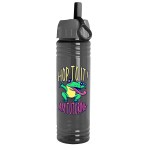 Garyline® Slim Fit RPET Bottle with Ring-Straw Lid - 24 oz. - RP24A_smoke_bottle_graywithblackspout_lid_full.png Garyline® Slim Fit RPET Bottle with Ring-Straw Lid - 24 oz. - RP24A_smoke_bottle_graywithblackspout_lid_full.png