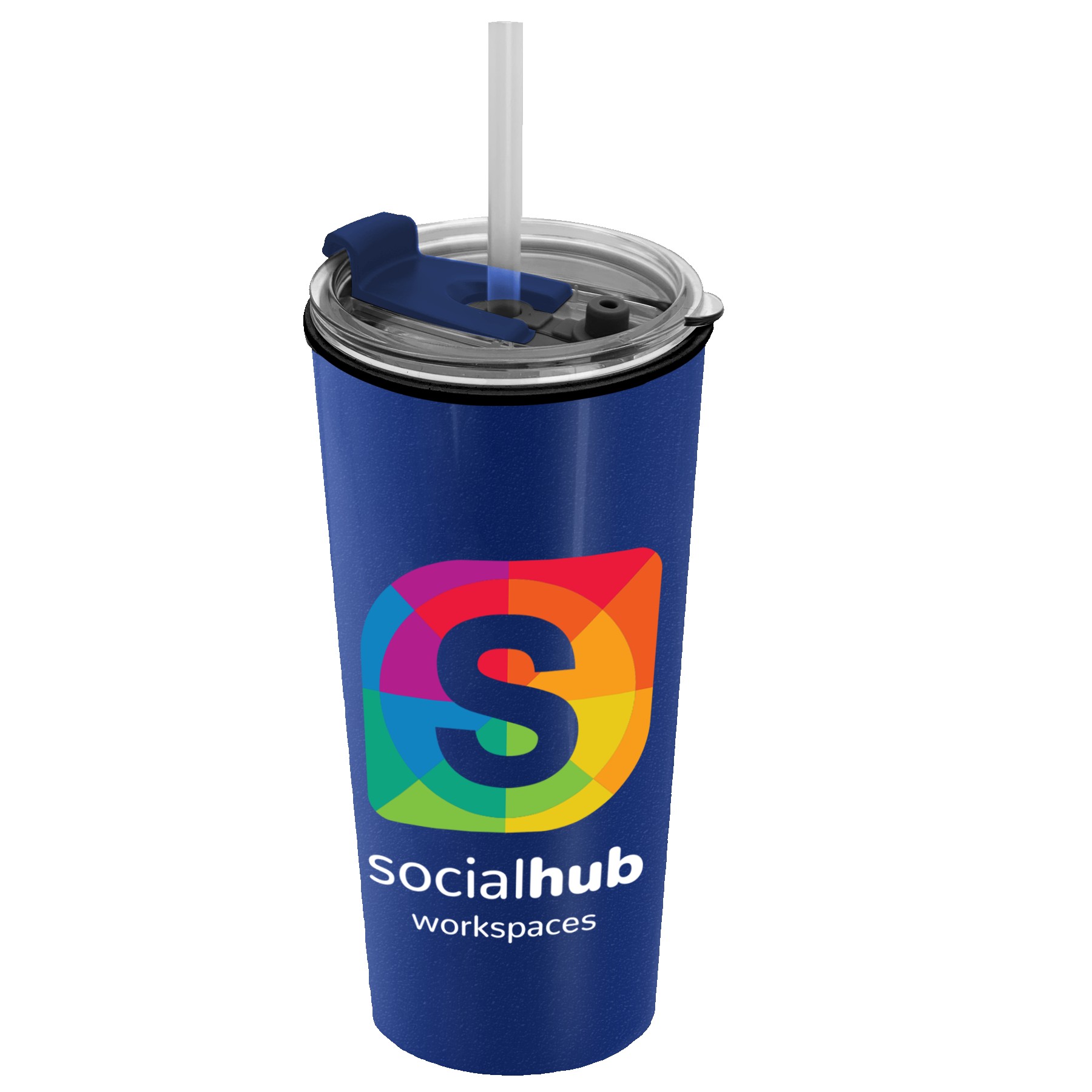 Garyline® Explore Travel Tumbler with 2-in-1 Lid with Straw - 18 oz. 2