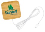 Good Value™ Bamboo Magnet-Hold 15W Wireless Charger - 32458 full color image Good Value™ Bamboo Magnet-Hold 15W Wireless Charger - 32458 full color image