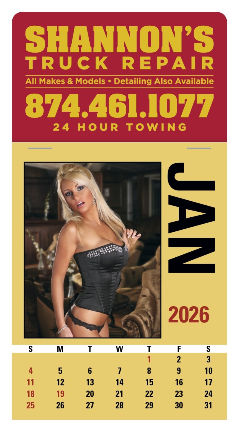 Triumph® Calendars Press-N-Stick Maiden America Calendar 2 Triumph® Calendars Press-N-Stick Maiden America Calendar 2