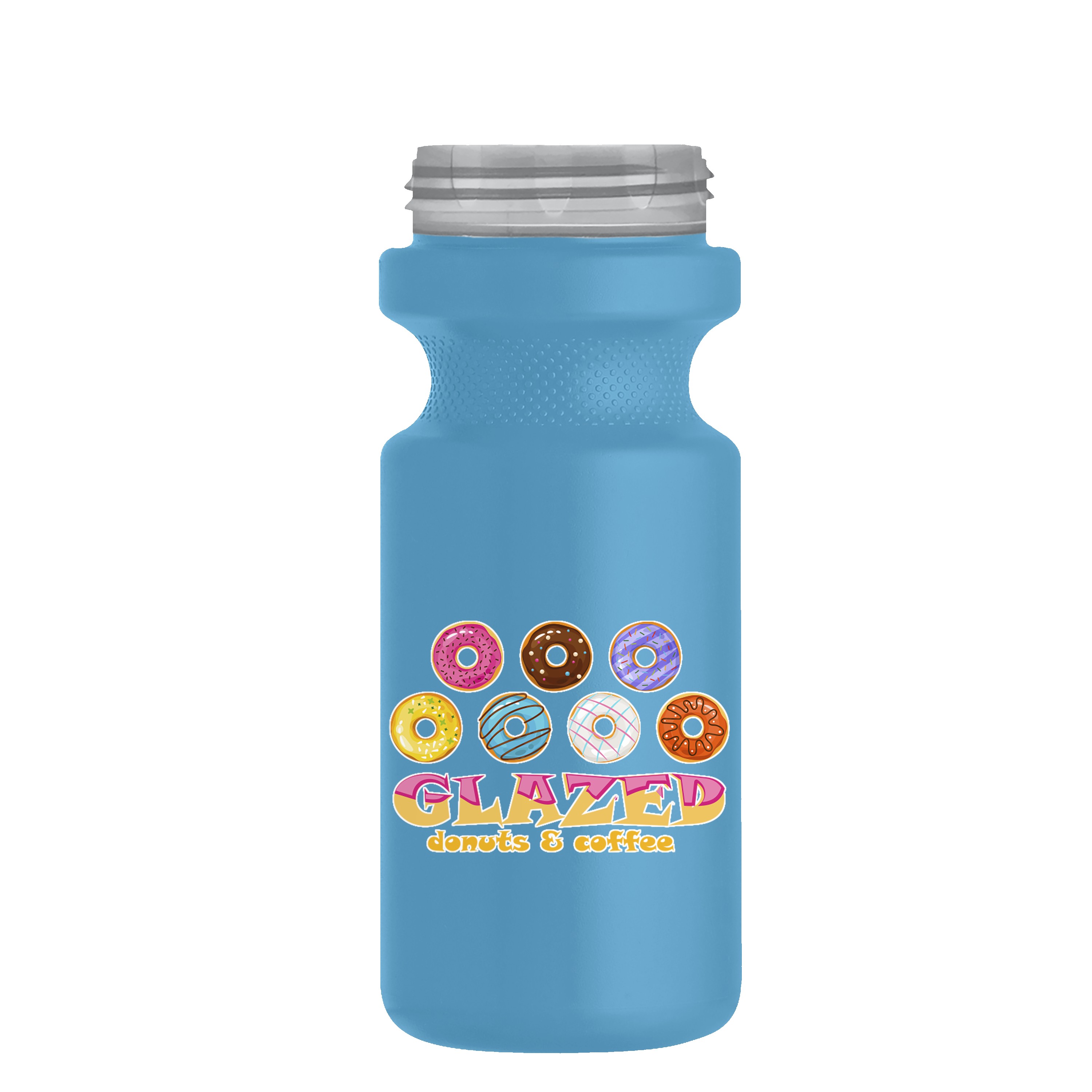 Garyline® Recycled Bike Bottle with Flip-Top Lid - 22 oz. 2