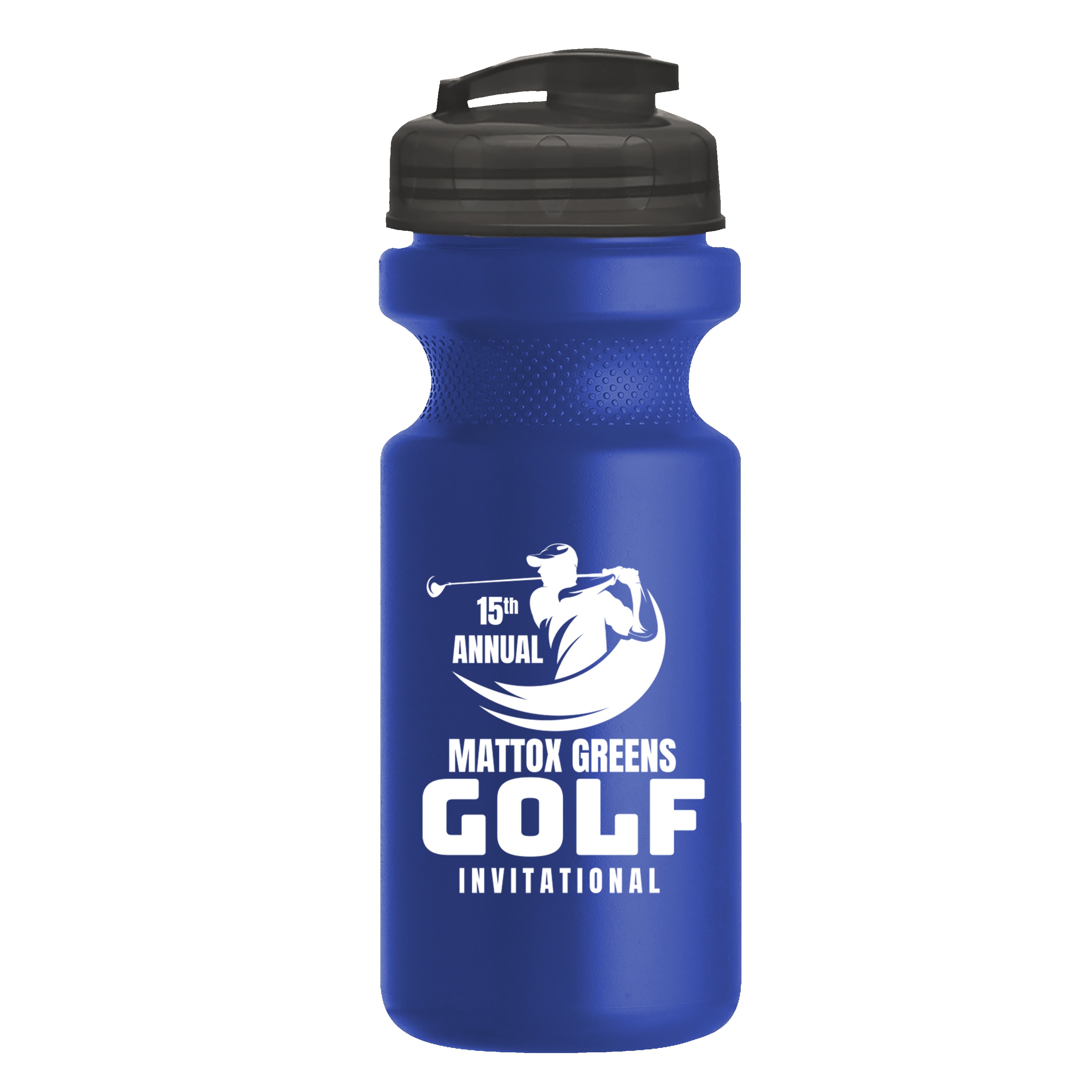 Garyline® Recycled Bike Bottle with Flip-Top Lid - 22 oz. 2