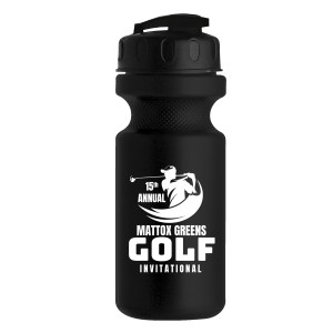 Garyline® Recycled Bike Bottle with Flip-Top Lid - 22 oz. 2 Garyline® Recycled Bike Bottle with Flip-Top Lid - 22 oz. 2