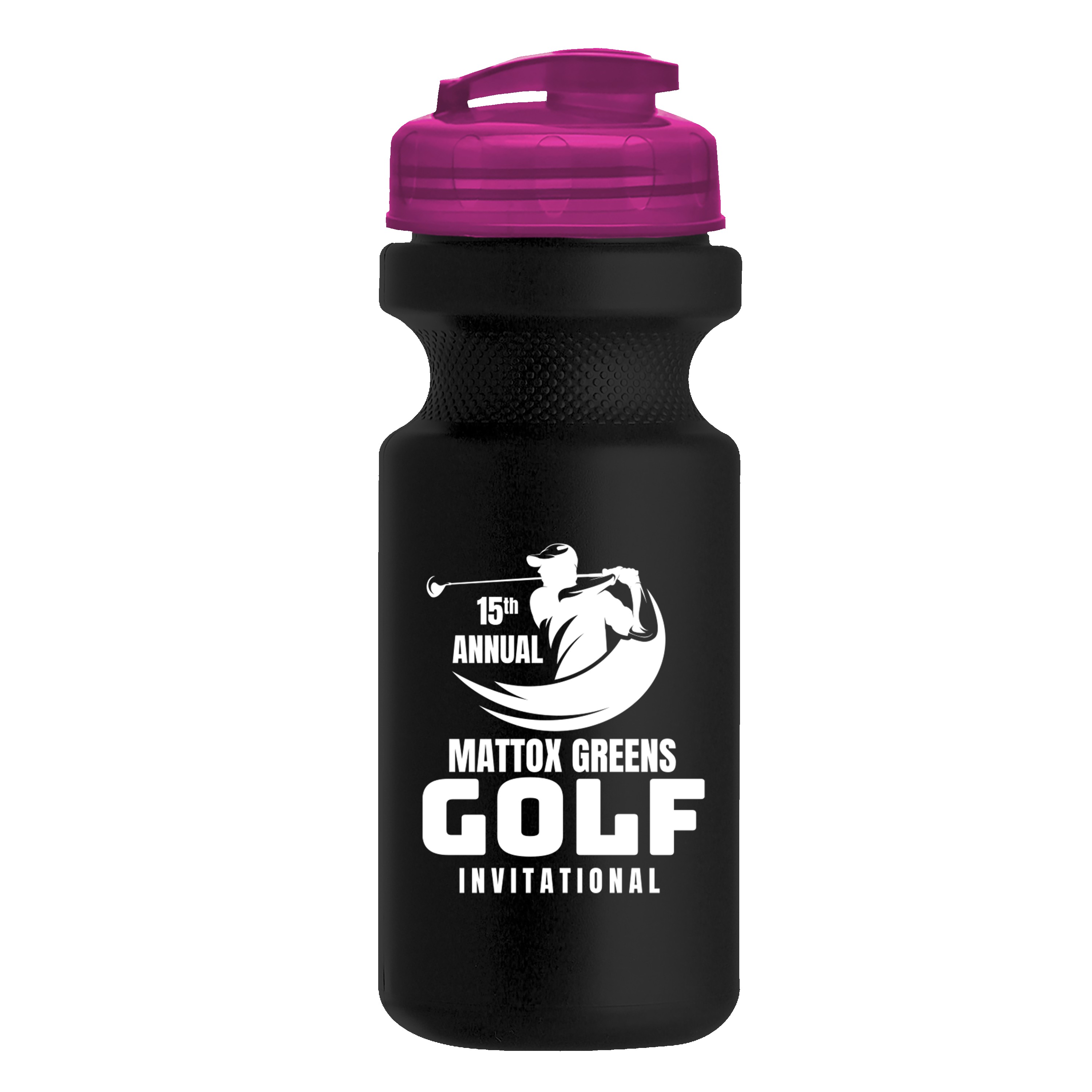 Garyline® Recycled Bike Bottle with Flip-Top Lid - 22 oz. 2
