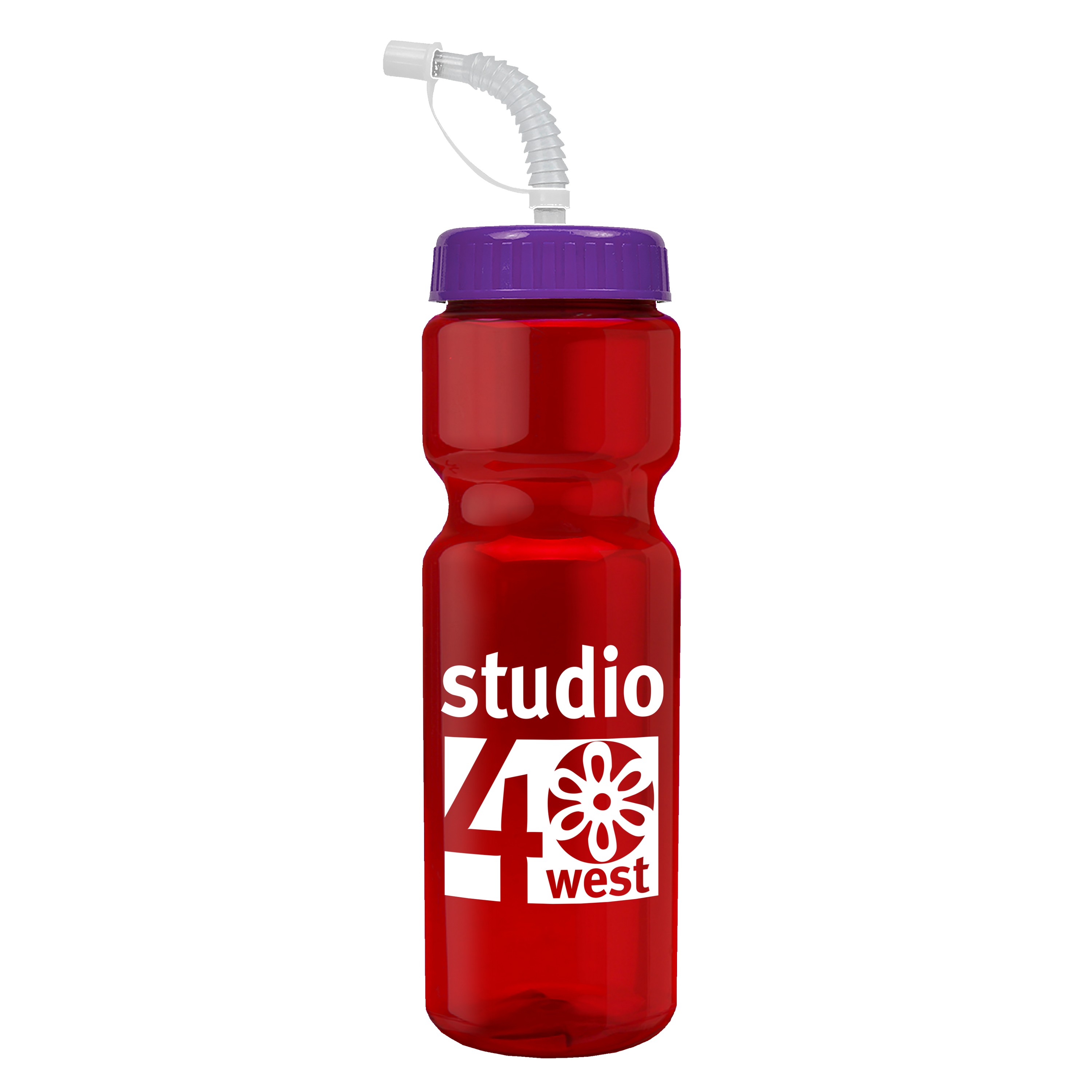 Garyline® Champ Bottle with Straw Lid - 28 oz. 2
