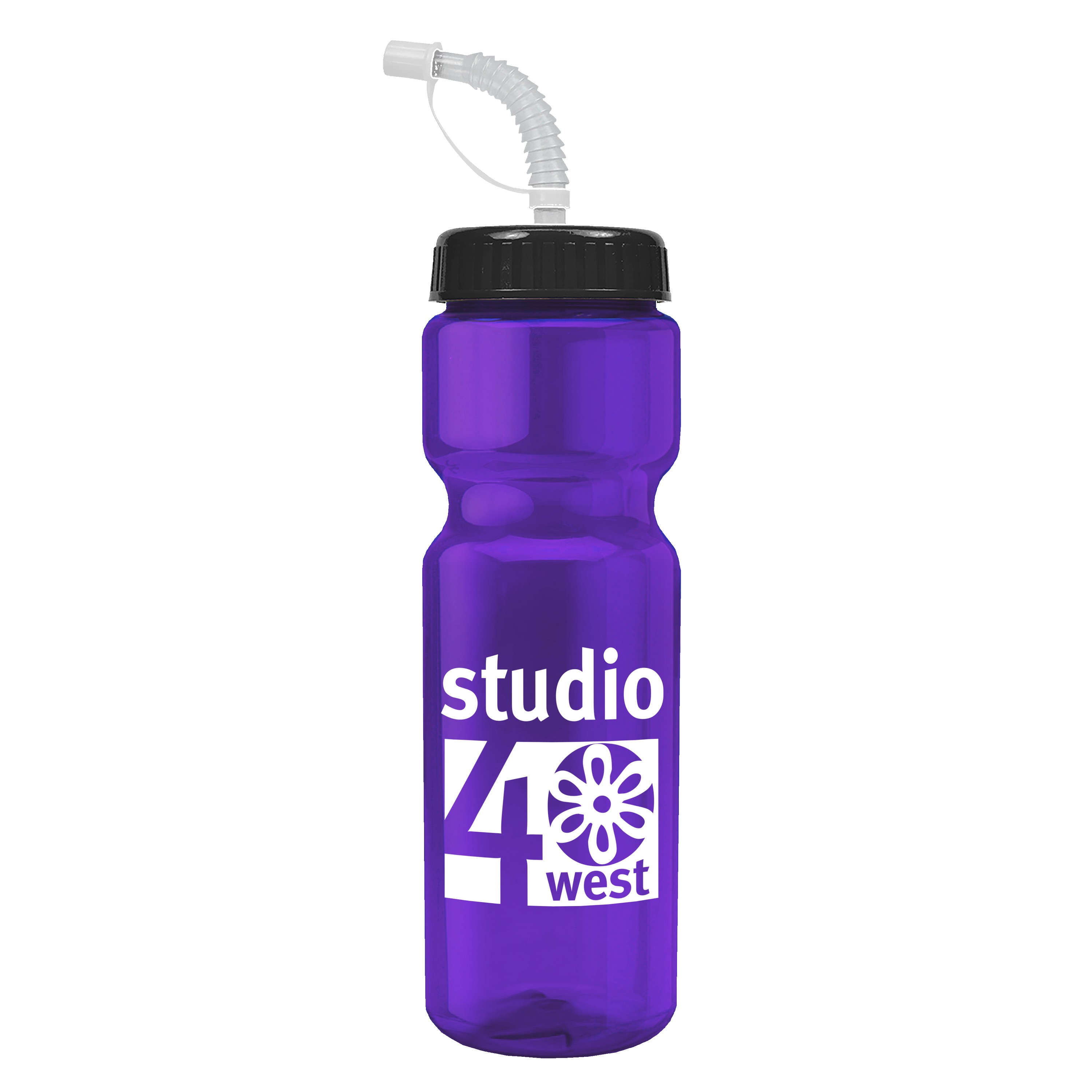 Garyline® Champ Bottle with Straw Lid - 28 oz. 2
