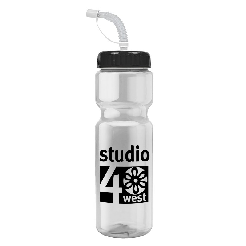 Garyline® Champ Bottle with Straw Lid - 28 oz. 2 Garyline® Champ Bottle with Straw Lid - 28 oz. 2