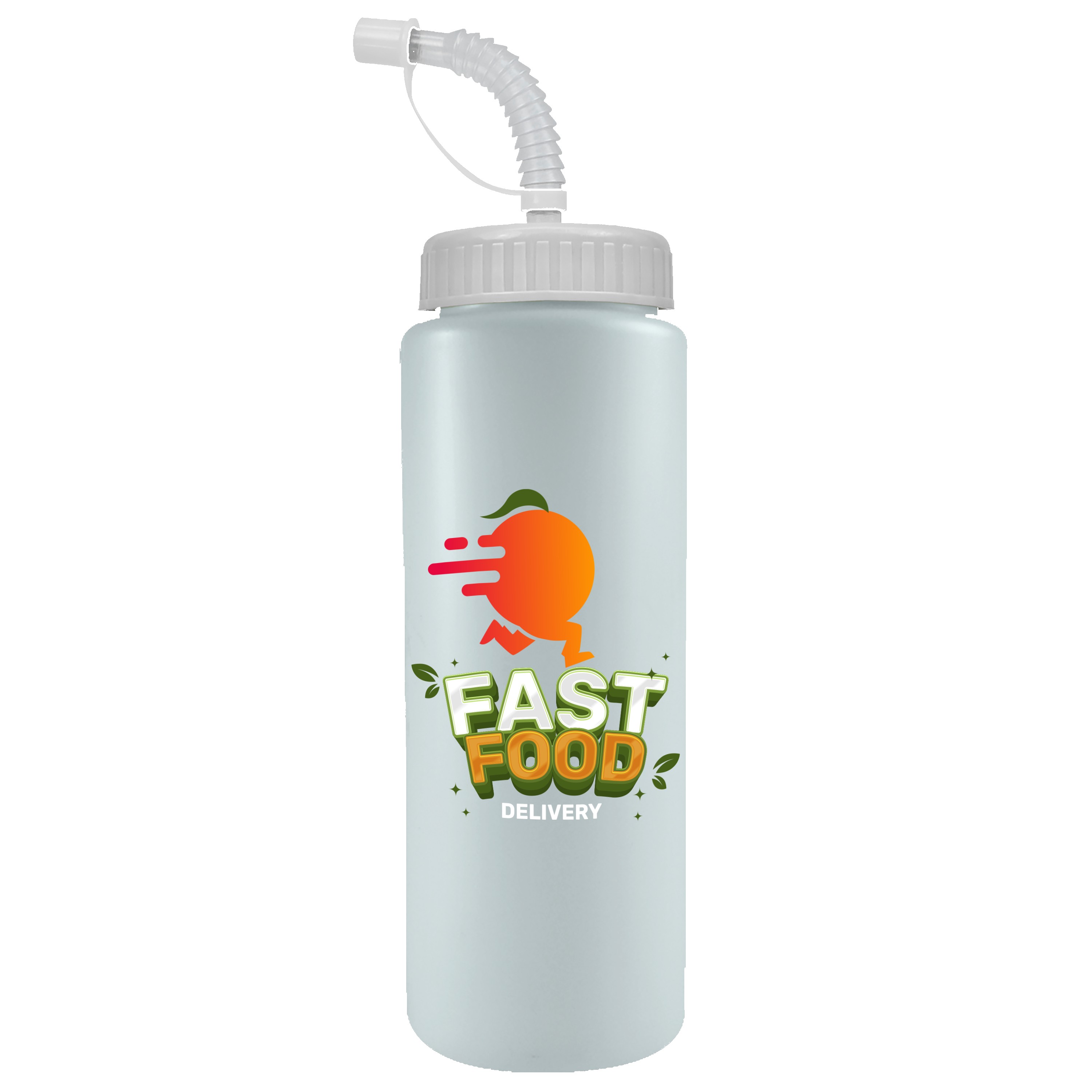 Garyline® Quart Sport Bottle with Straw Lid - 32 oz. 2