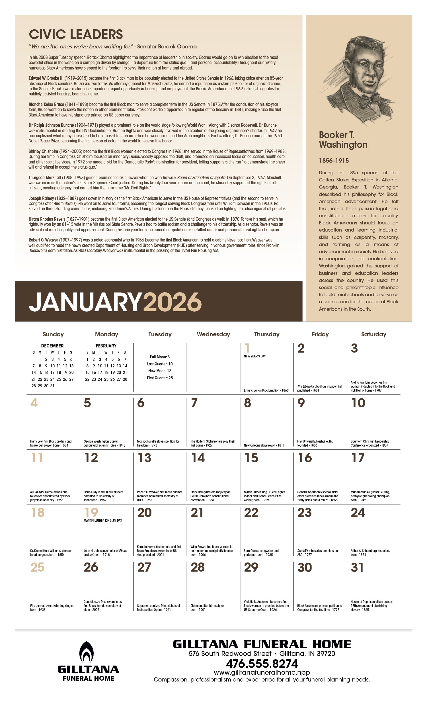 Triumph® Calendars African-American Heritage Barack Obama Calendar 2