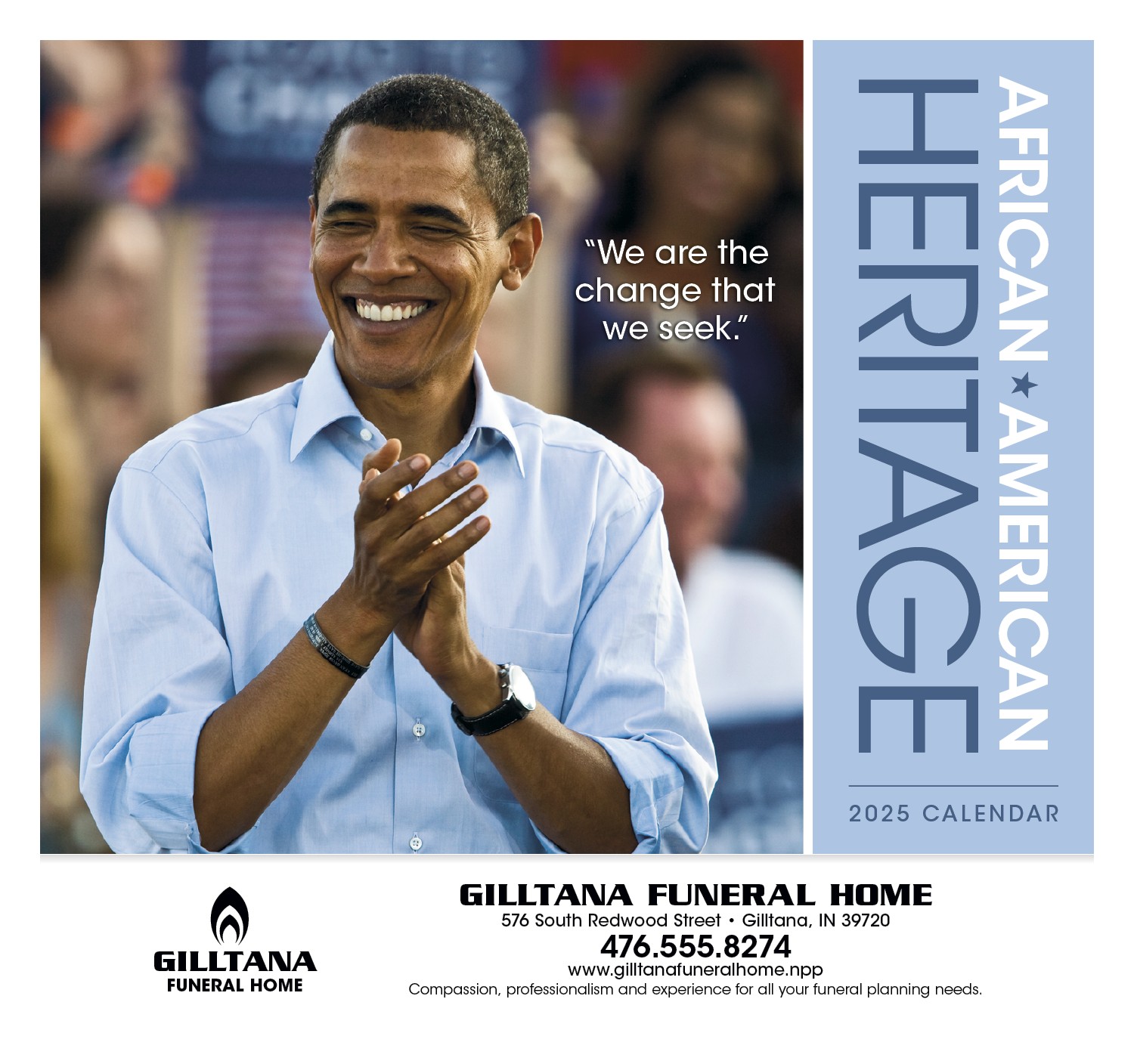 Triumph® Calendars African-American Heritage Barack Obama Calendar 2