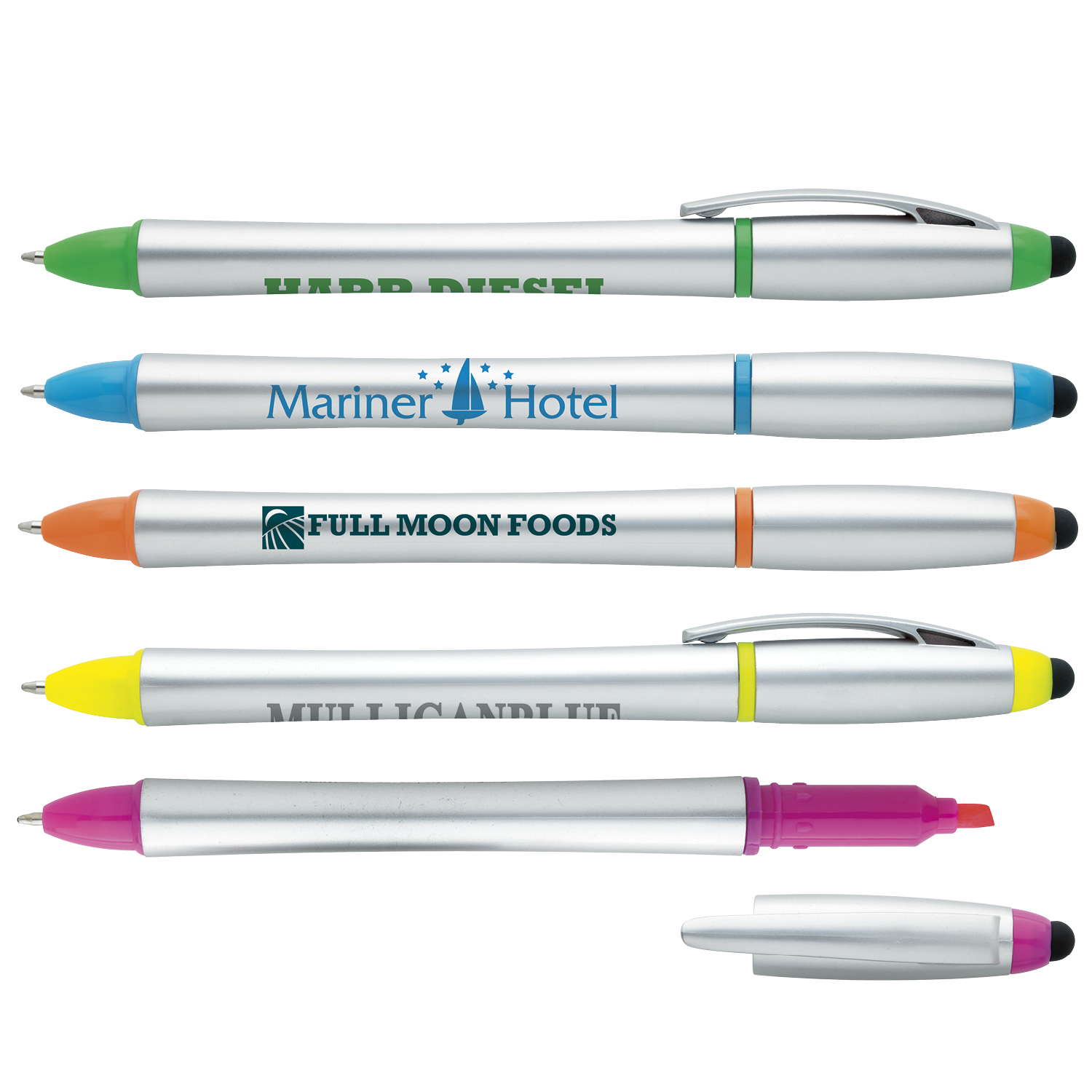 Good Value™ Stylus Highlighter-Pen Combo 2