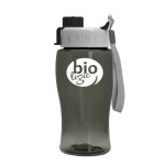 18 Oz. Transparent Bottle w/Quick Snap Lid - Smoke with Gray/Black lid 18 Oz. Transparent Bottle w/Quick Snap Lid - Smoke with Gray/Black lid