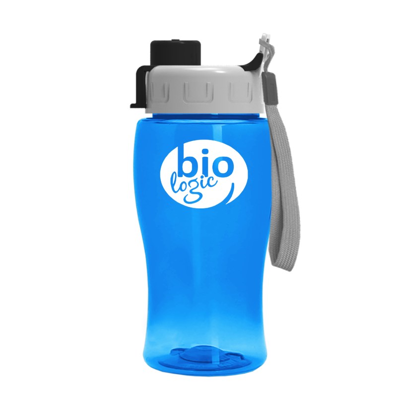 18 Oz. Transparent Bottle w/Quick Snap Lid 1 18 Oz. Transparent Bottle w/Quick Snap Lid 1