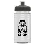 Garyline® Mini Bottle with Push-Pull Lid - 16 oz. - TB16_clear_bottle_gray_lid_1c.png Garyline® Mini Bottle with Push-Pull Lid - 16 oz. - TB16_clear_bottle_gray_lid_1c.png