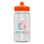 Garyline® Mini Bottle with Push-Pull Lid - 16 oz. - TB16_clear_bottle_orange_lid_full.png Garyline® Mini Bottle with Push-Pull Lid - 16 oz. - TB16_clear_bottle_orange_lid_full.png