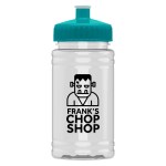 Garyline® Mini Bottle with Push-Pull Lid - 16 oz. - TB16_clear_bottle_teal_lid_1c.png Garyline® Mini Bottle with Push-Pull Lid - 16 oz. - TB16_clear_bottle_teal_lid_1c.png