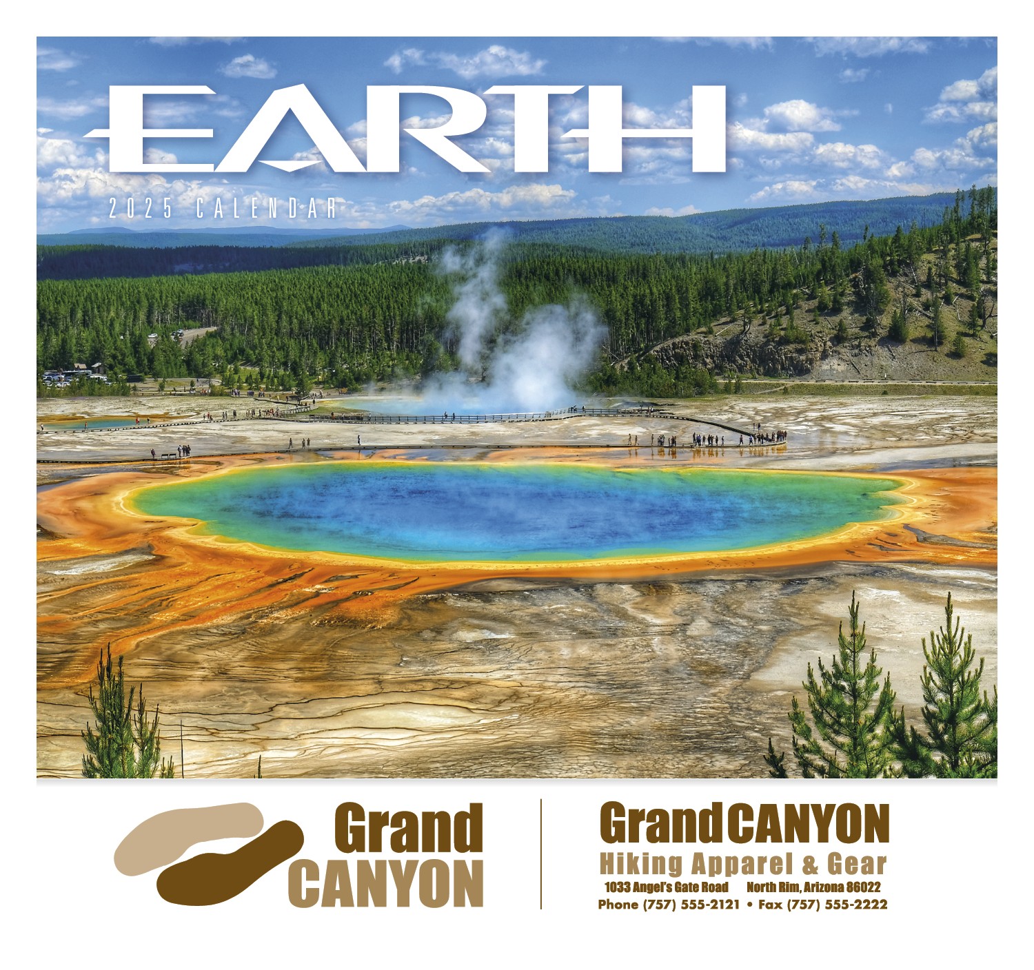 HotLine® Products Earth Appointment Calendar - Stapled 2