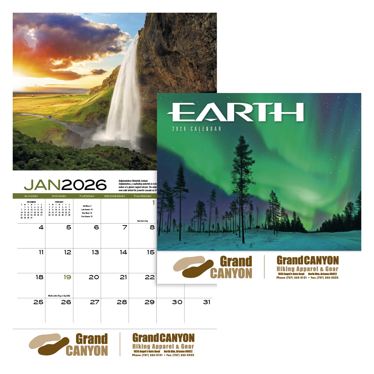 HotLine® Products Earth Appointment Calendar - Stapled 2