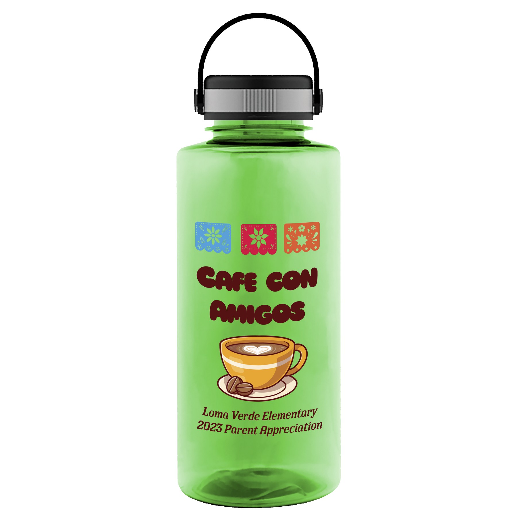 Garyline® Mountaineer Tritan® Renew Bottle with Grip Lid - 36 oz. 2