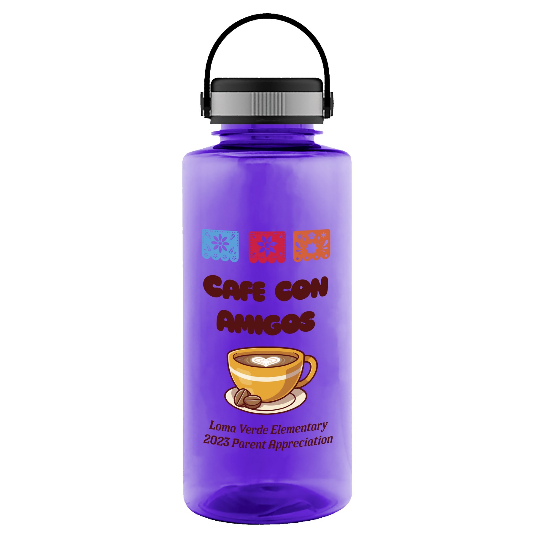 Garyline® Mountaineer Tritan® Renew Bottle with Grip Lid - 36 oz. 2