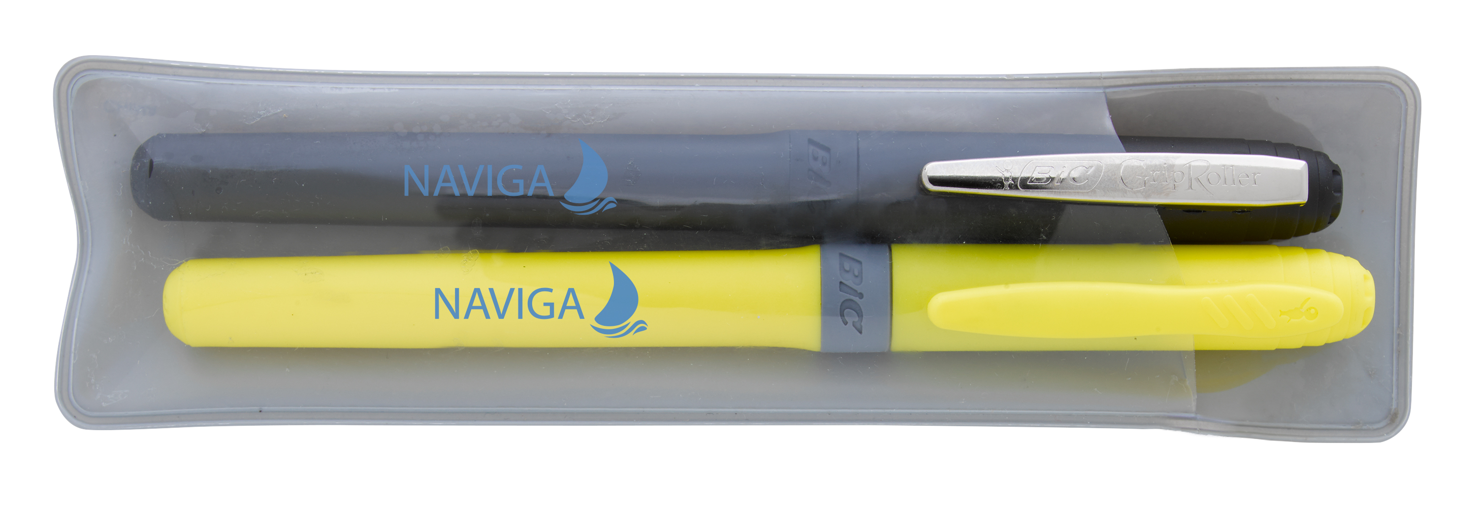 BIC® Brite Liner Grip™ & Grip Roller Pen Pack 2
