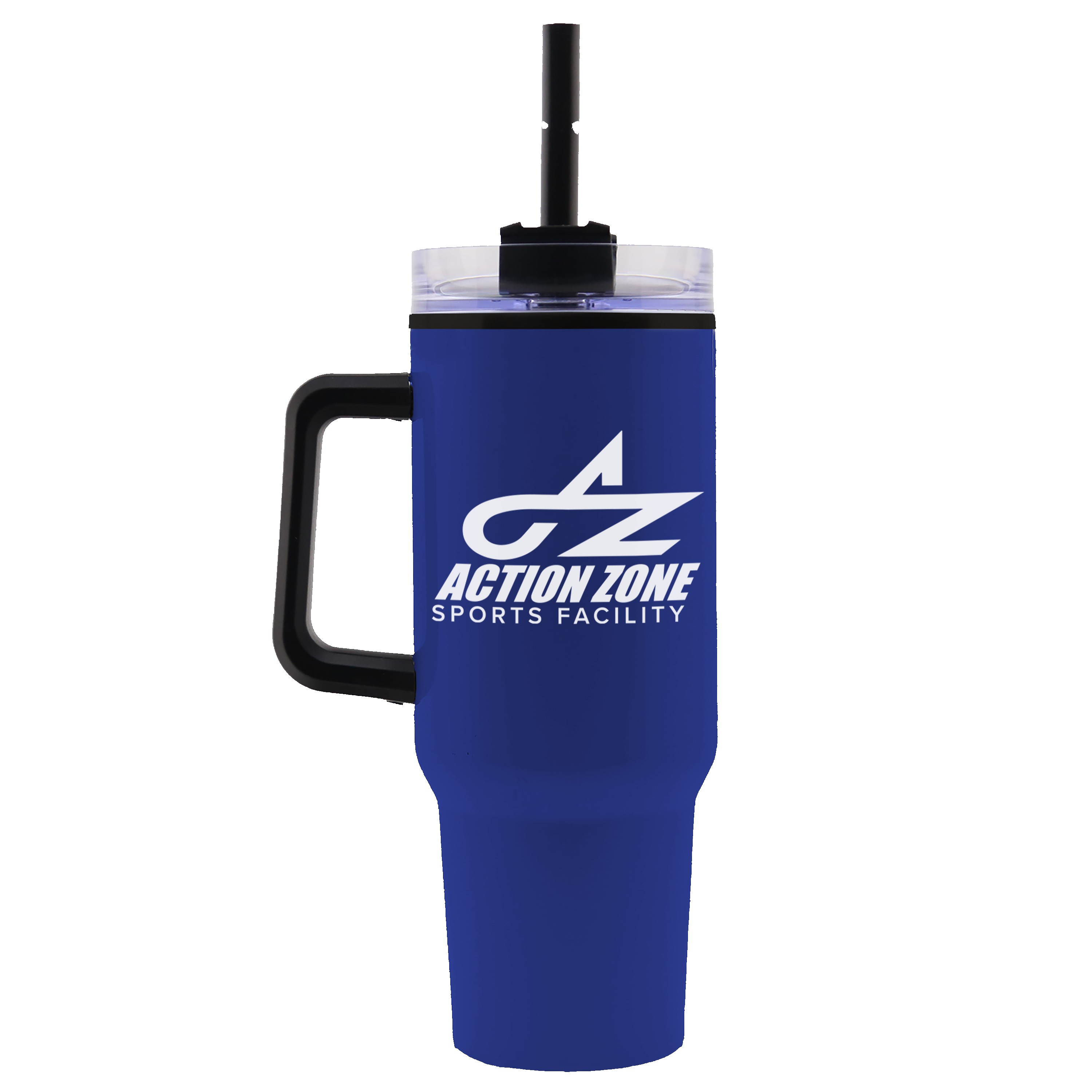 Garyline® Roam Stainless Steel Handle Mug with Straw - 40 oz. 2