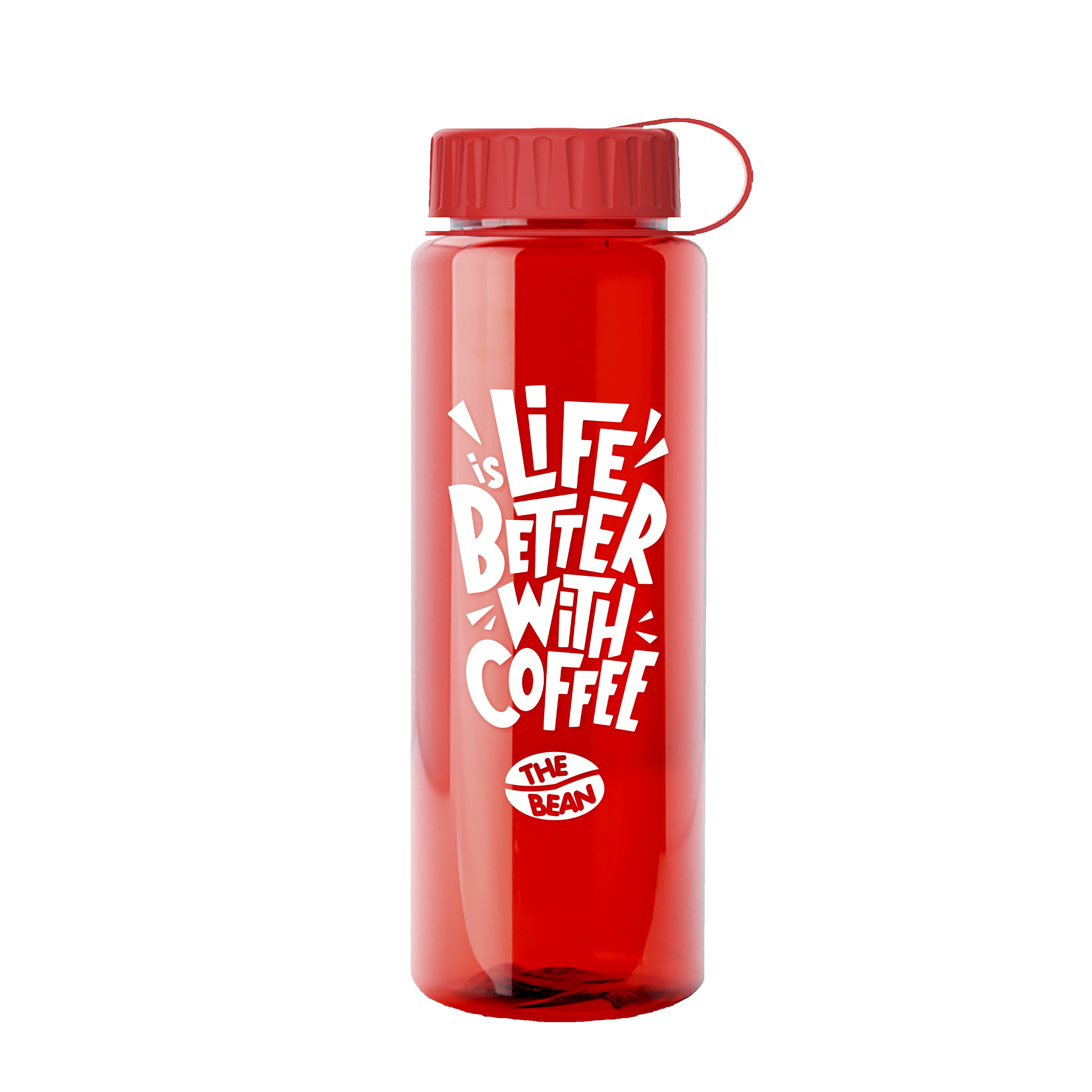 Garyline® Slim Fit RPET Bottle with Tethered Lid - 32 oz. 2