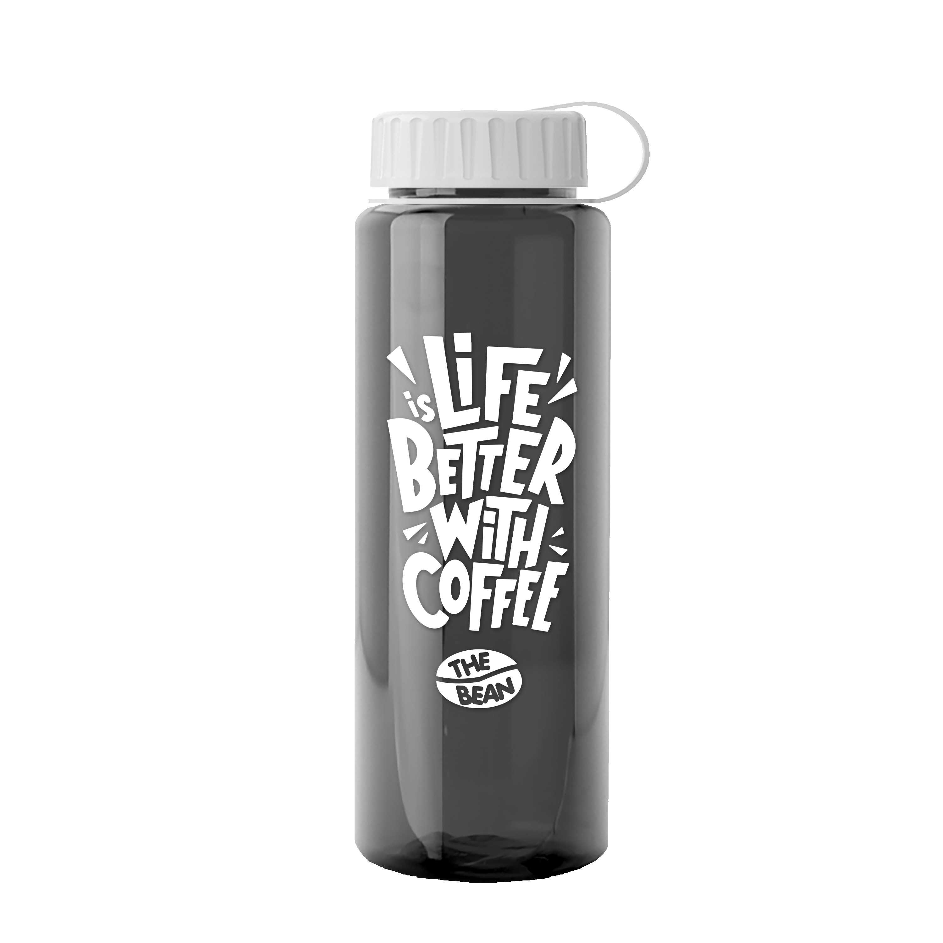 Garyline® Slim Fit RPET Bottle with Tethered Lid - 32 oz. 2