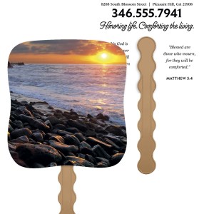 Skinner & Kennedy™ Sunset Shore - Pictorial Fan 2 Skinner & Kennedy™ Sunset Shore - Pictorial Fan 2