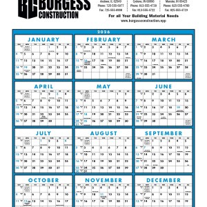 Triumph® Calendars Span-A-Year Non-Laminated Calendar 2 Triumph® Calendars Span-A-Year Non-Laminated Calendar 2