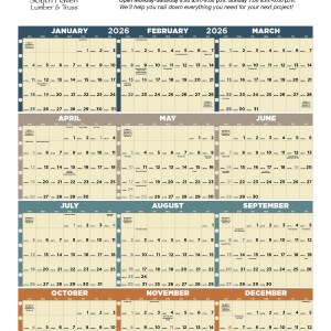 Triumph® Calendars Time Management Span-A-Year (Non-Laminated) Calendar 2 Triumph® Calendars Time Management Span-A-Year (Non-Laminated) Calendar 2