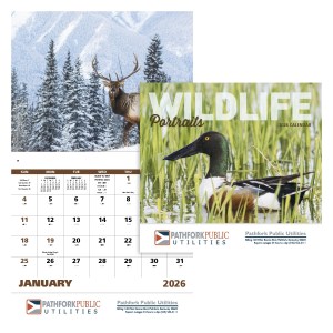 Good Value™ Wildlife Portraits - Stapled Calendar 2 Good Value™ Wildlife Portraits - Stapled Calendar 2
