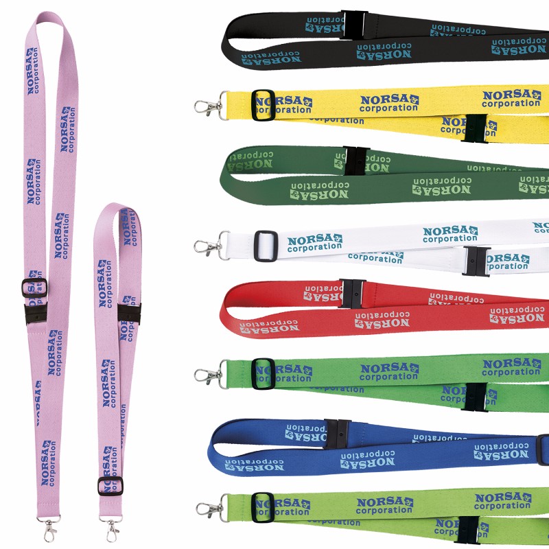 Universal Source® 1" Adjustable Polyester Lanyard 2 Universal Source® 1" Adjustable Polyester Lanyard 2