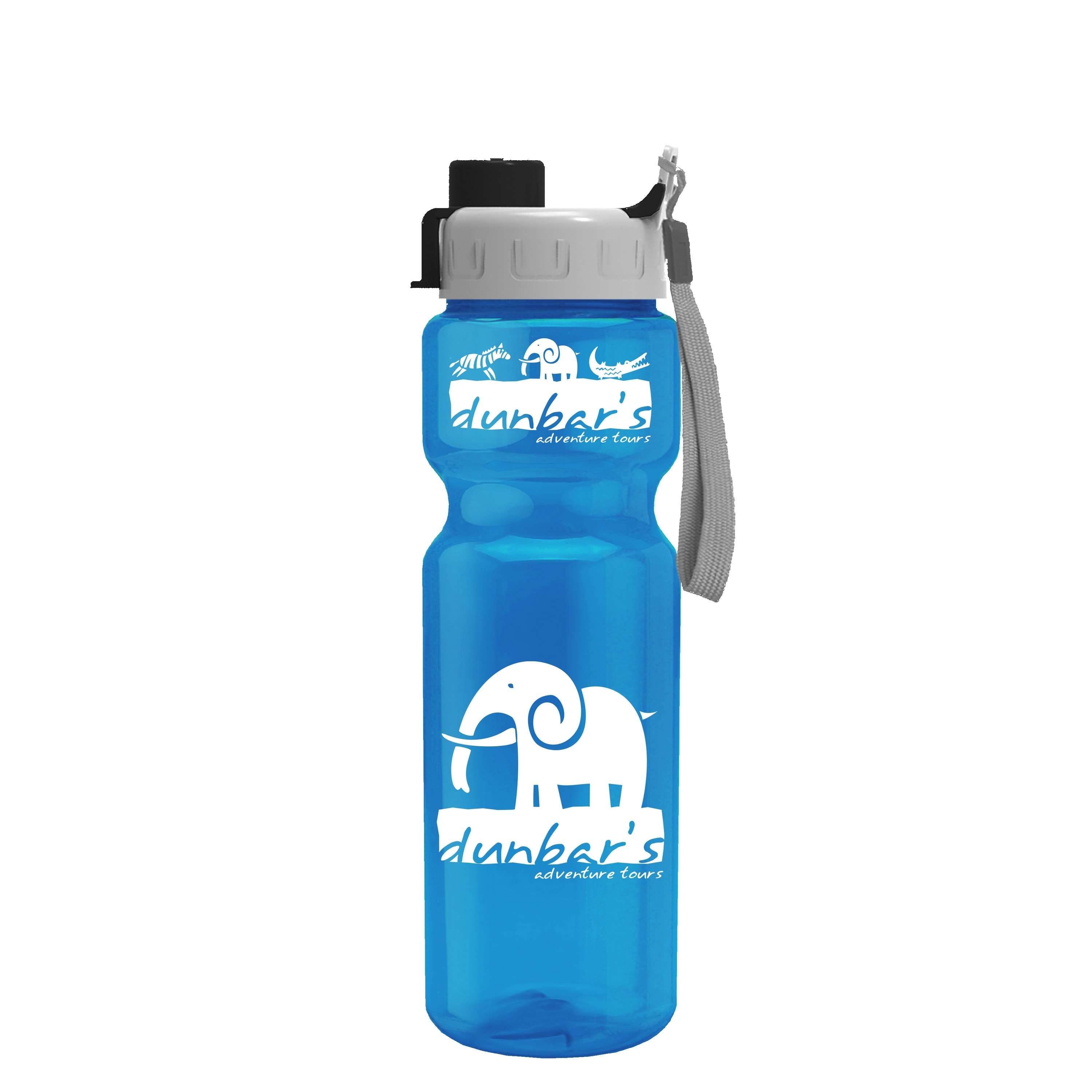 Garyline® Champ Bottle with Quick-Snap Lid - 28 oz. 2
