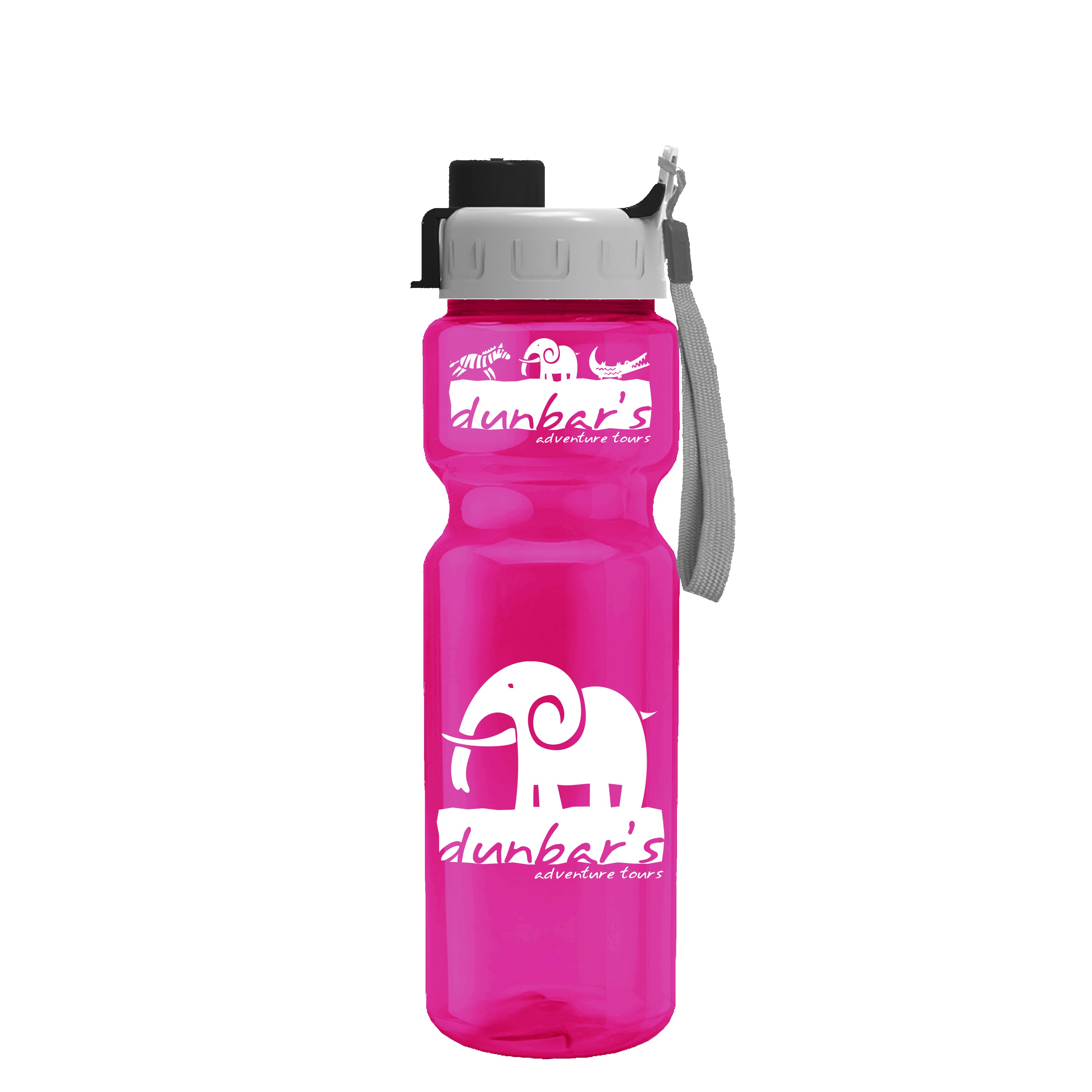 Garyline® Champ Bottle with Quick-Snap Lid - 28 oz. 2