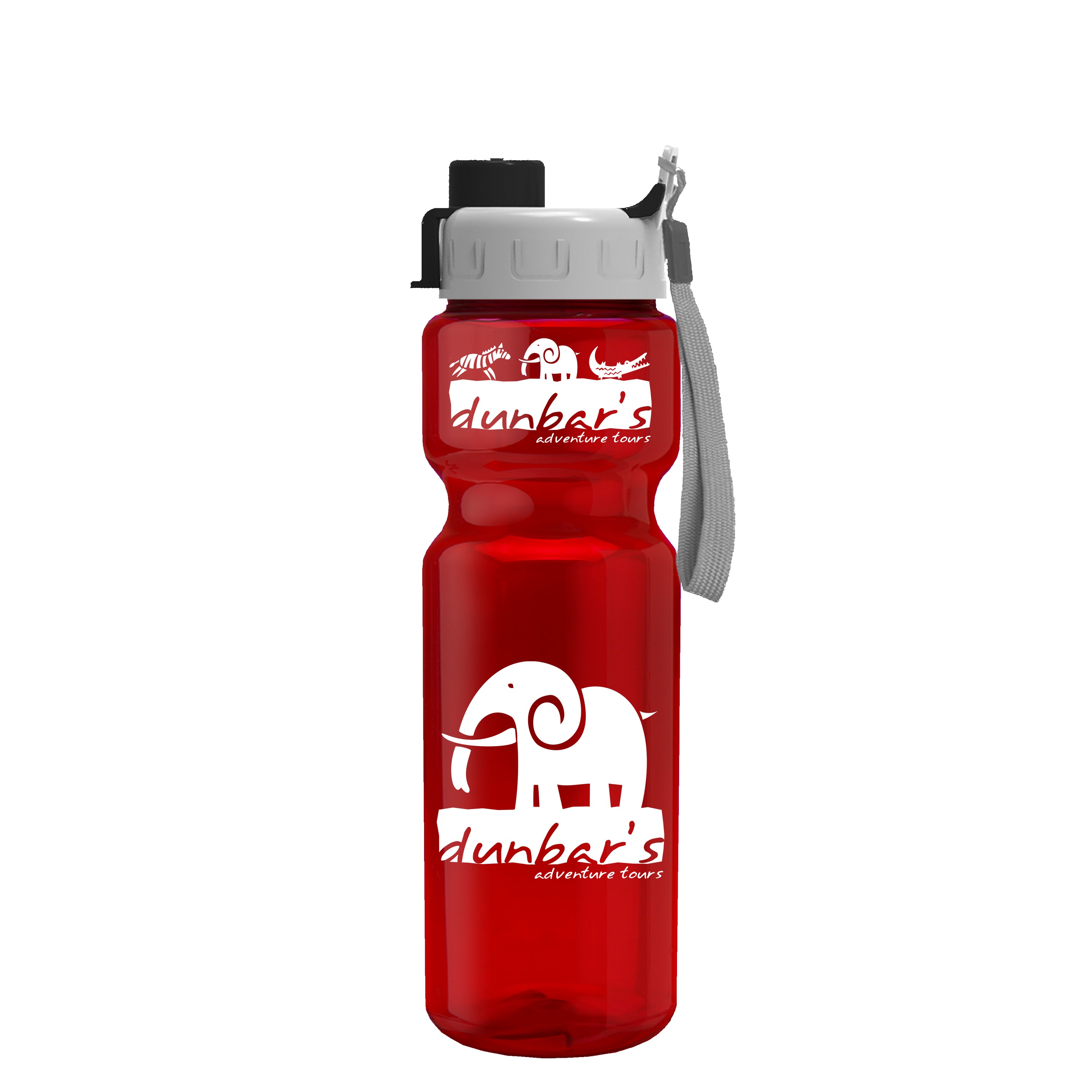 Garyline® Champ Bottle with Quick-Snap Lid - 28 oz. 2