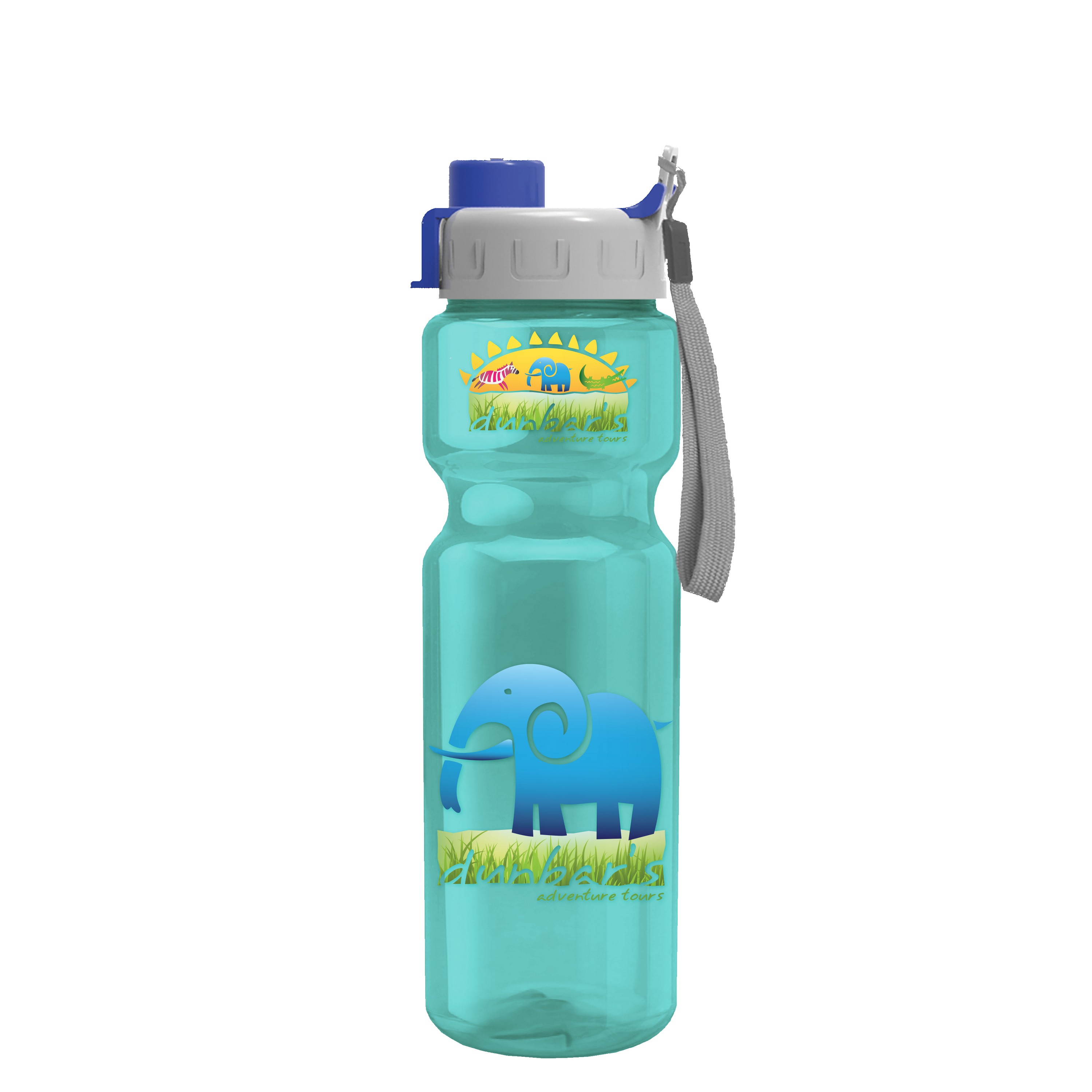 Garyline® Champ Bottle with Quick-Snap Lid - 28 oz. 2