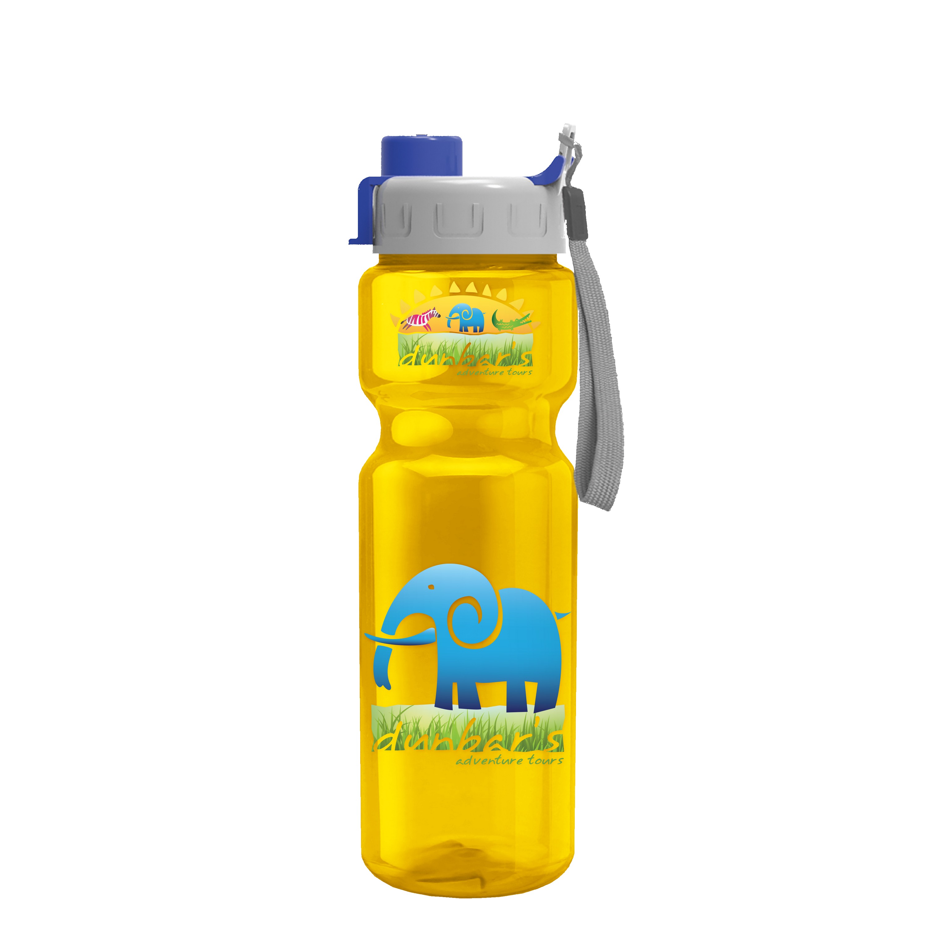 Garyline® Champ Bottle with Quick-Snap Lid - 28 oz. 2