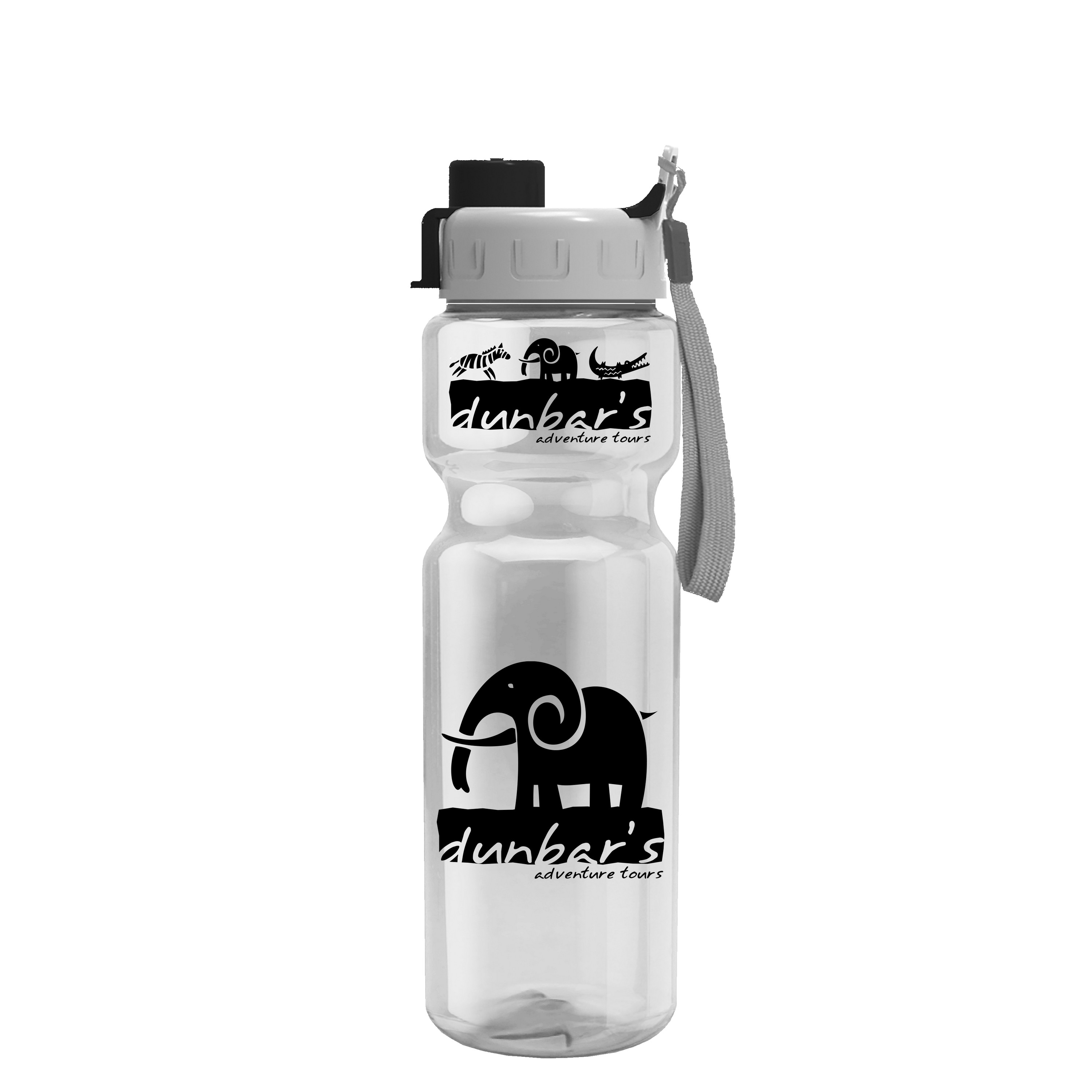 Garyline® Champ Bottle with Quick-Snap Lid - 28 oz. 2