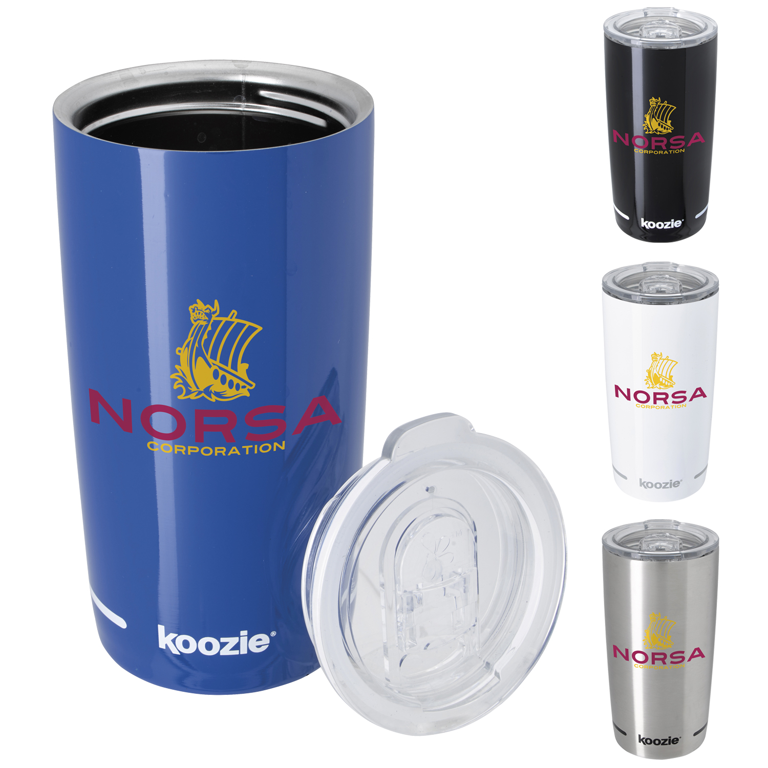Koozie® Savannah Vacuum Tumbler with Tritan® Lid - 18 oz. 2