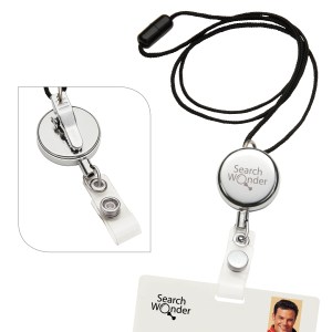 Dual Function Metal Badge Holder 2 Dual Function Metal Badge Holder 2