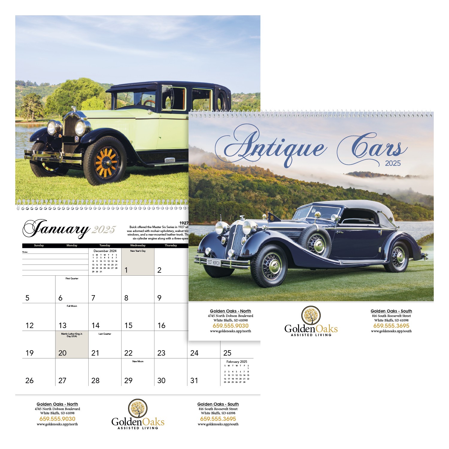 Triumph® Calendars Antique Cars Calendar 2