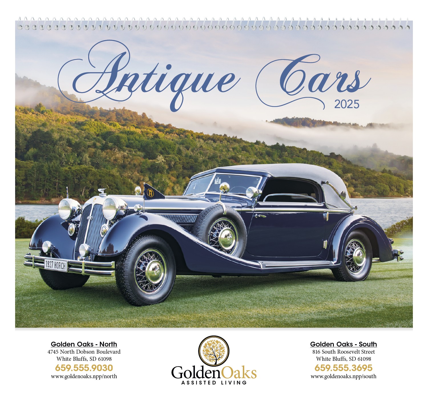 Triumph® Calendars Antique Cars Calendar 2